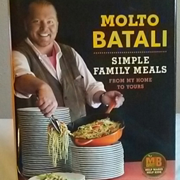 Molto Batali Simple Family Meals Cookbook - Picture 1 of 8